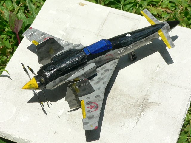 Самолет Sanka Mark B (Небесные скитальцы) paper model