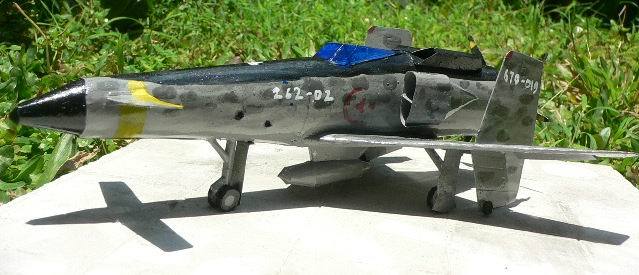 Самолет Sanka Mark B (Небесные скитальцы) paper model