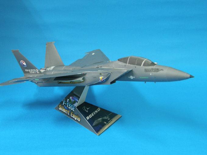 Истребитель F-15SE Silent Eagle paper model