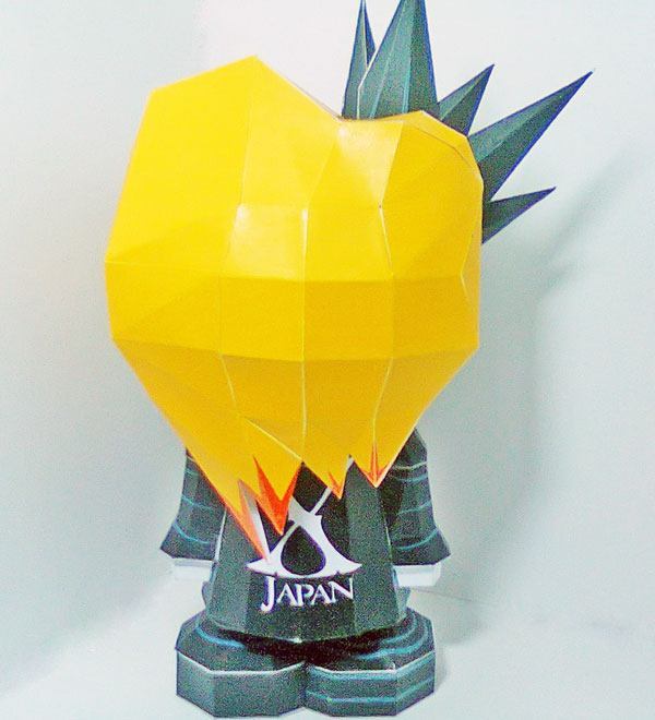 Yoshikitty (Hello Kitty) paper model