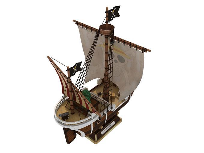 Корабль Гоинг Мери (Ван пис / One Piece) paper model
