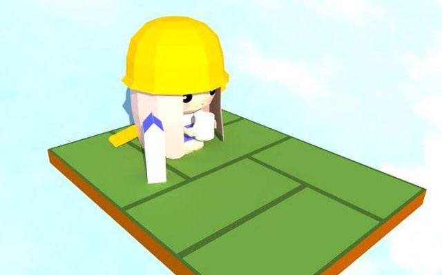 Tuti (Tuti and Friends) paper model