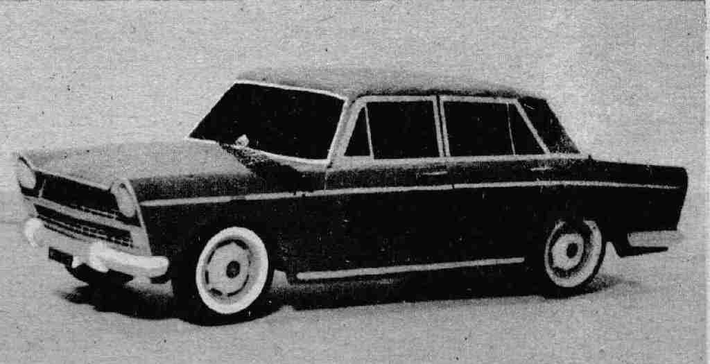 Maly Modelarz - 1/1960 - Автомобиль Fiat 1800 magazine