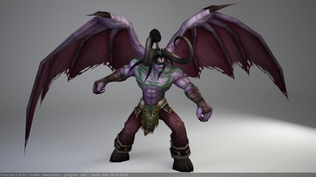 Иллидан Ярость Бури (World of Warcraft)