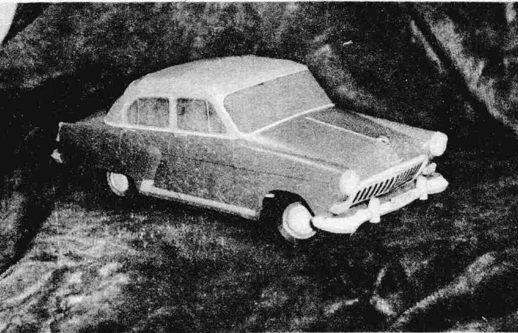 Maly Modelarz - 10/1960 - Автомобиль ГАЗ-21К Волга magazine