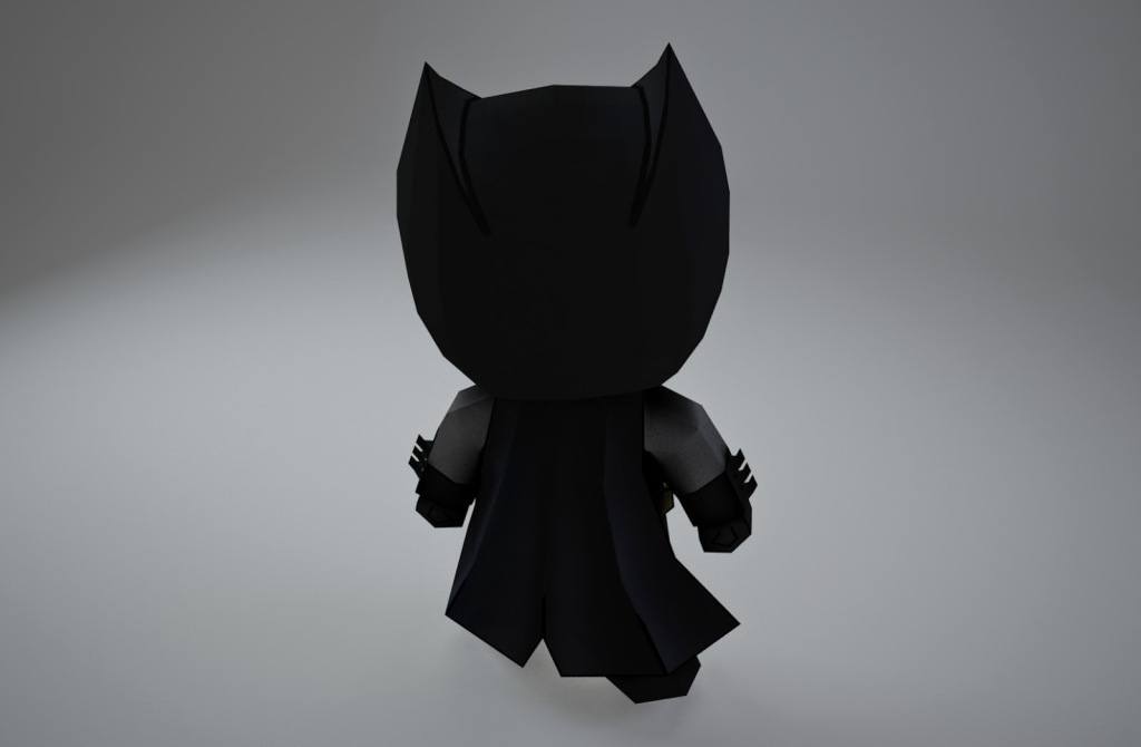 Бэтмен paper model