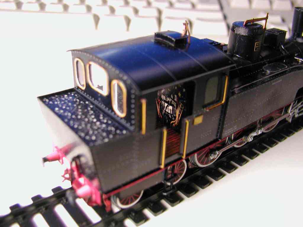 Локомотив FS 950 paper model
