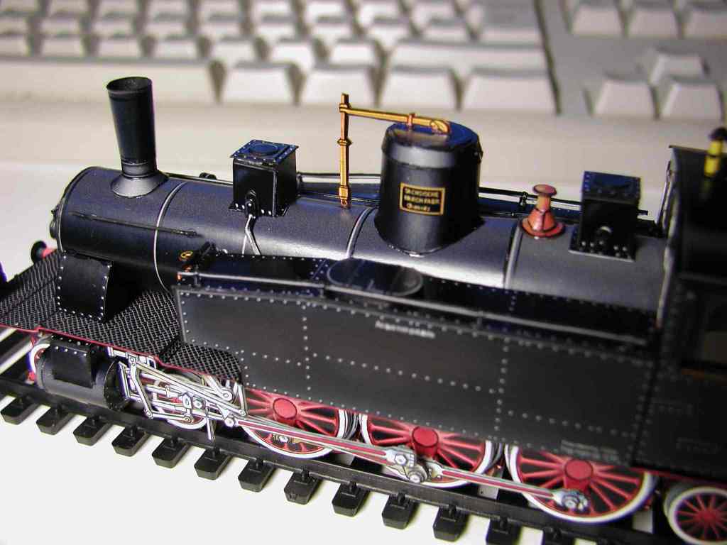 Локомотив FS 950 paper model