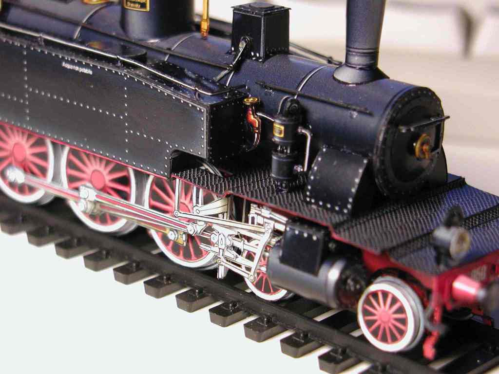 Локомотив FS 950 paper model