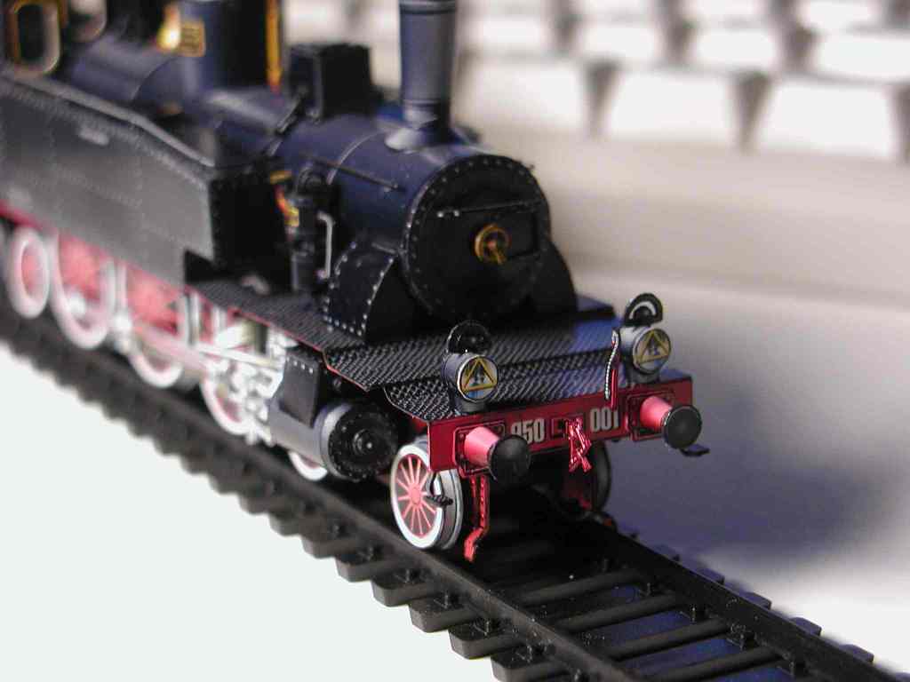 Локомотив FS 950 paper model
