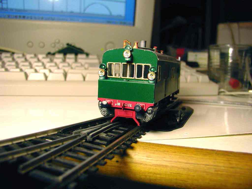 Локомотив FS 600 paper model