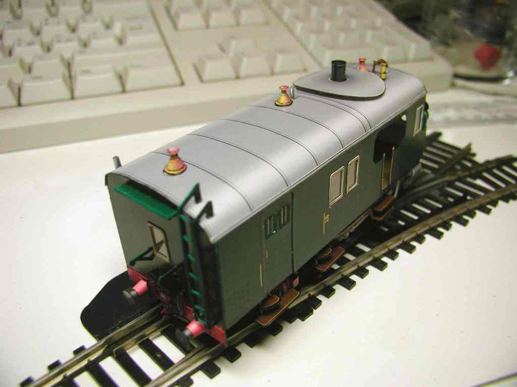 Локомотив FS 600 paper model