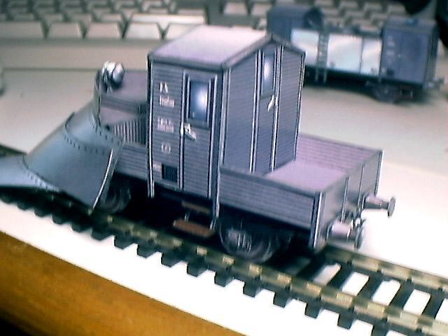 Вагон типа Vn paper model