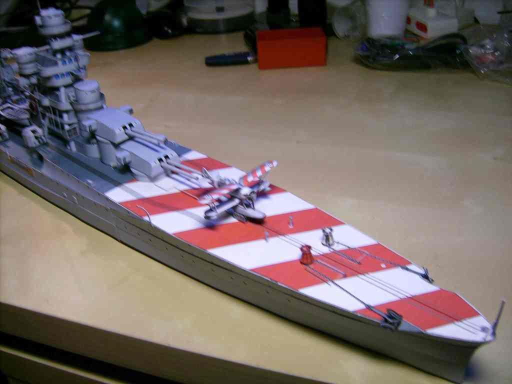 Крейсер Зара / Zara paper model