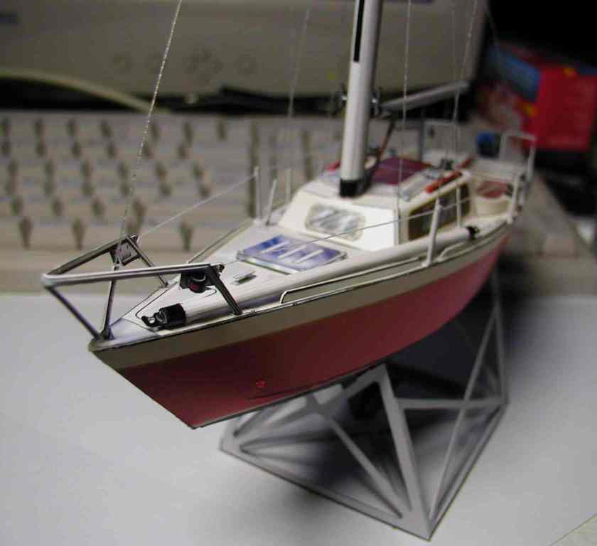 Яхта Via Cosi [1:40] paper model