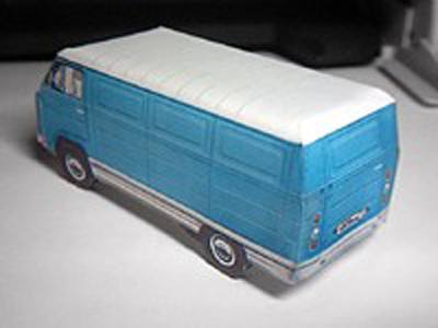 Автомобиль ЕрАЗ-762В paper model