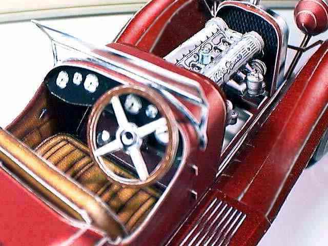 Автомобиль Alfa Romeo 6C 1750 Turismo paper model