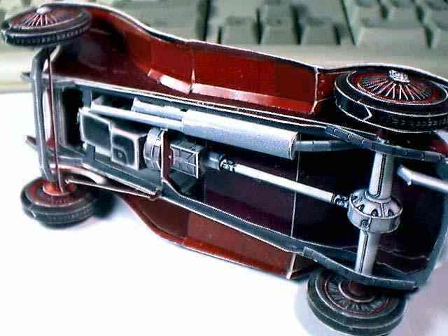 Автомобиль Alfa Romeo 6C 1750 Turismo paper model