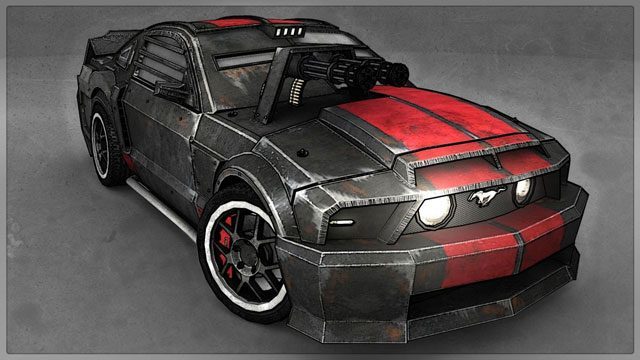 Автомобиль Ford Mustang GT (Смертельная гонка)