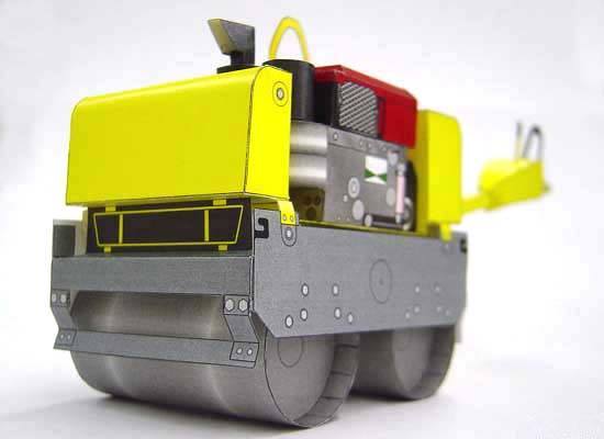 Ручной каток SAKAI HV60ST paper model