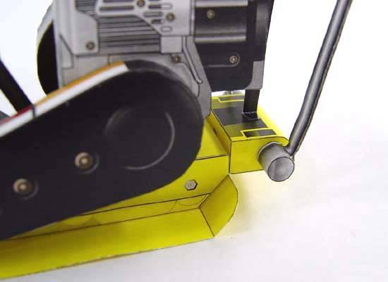 Вибротрамбовка SAKAI PD60 paper model