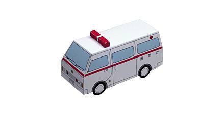 Набор специальных автомобилей paper model