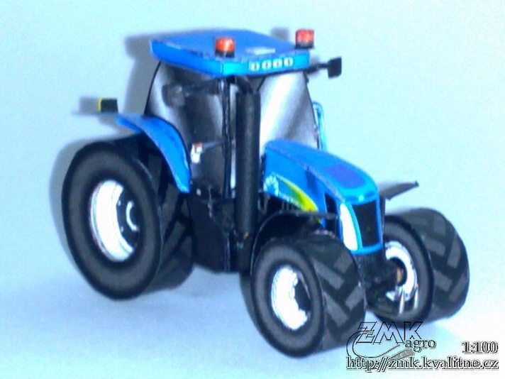 Трактор New Holland T8050 paper model