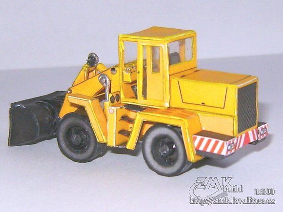 Погрузчик UNC-151 paper model
