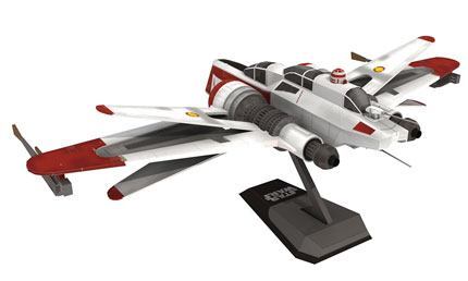 Агрессивный истребитель-разведчик-170 (Звездные войны) paper model