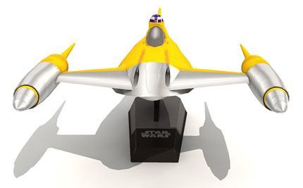 Звёздный истребитель N-1 (Звездные войны) paper model
