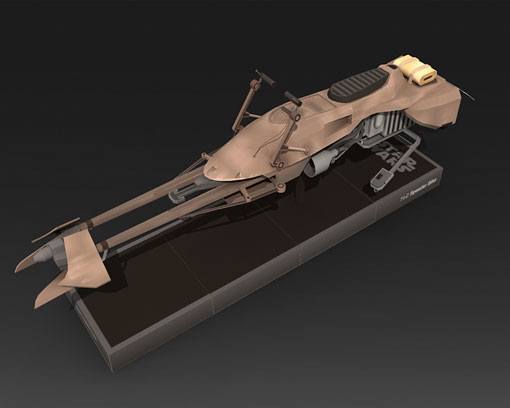 Спидербайк 74-Z (Звездные войны) paper model
