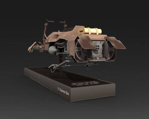 Спидербайк 74-Z (Звездные войны) paper model