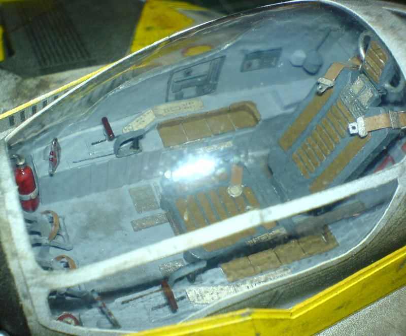 Кабина пилота перехватчика Эта-2 (Звездные войны) paper model