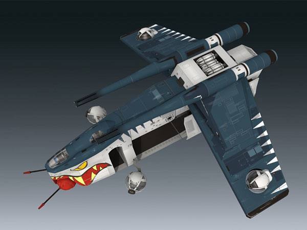 СНДК Муунлинст 10 (Звездные войны) paper model
