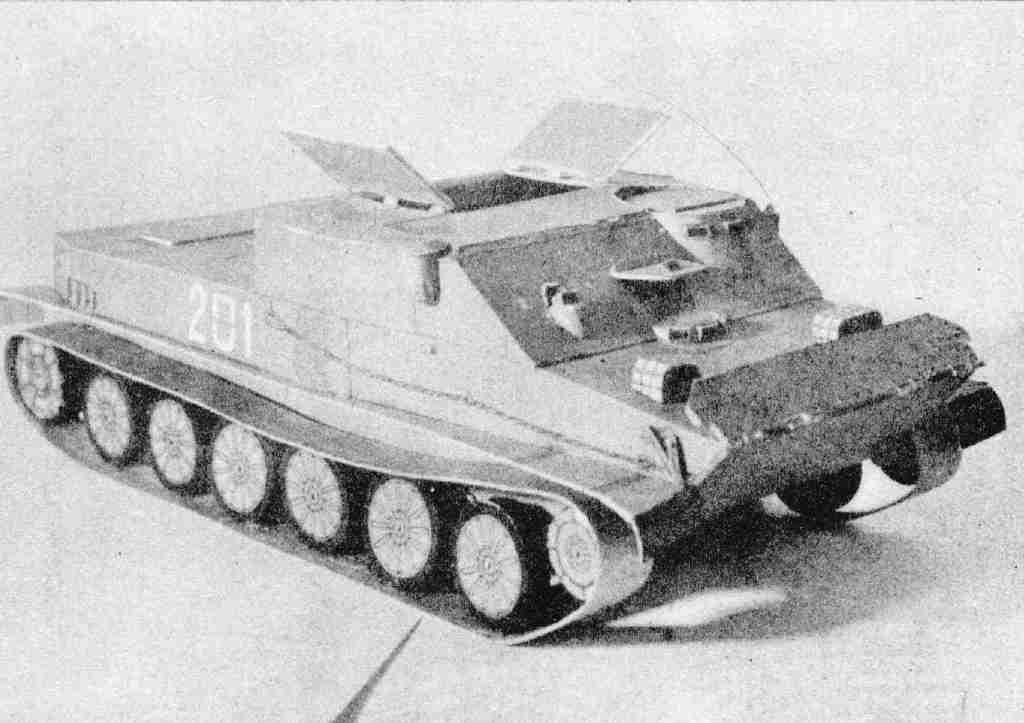 Maly Modelarz - 3/1964 -  Плавающий бронетранспортер magazine