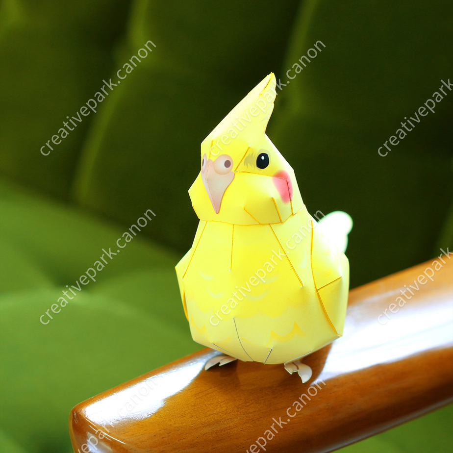 Корелла лютино paper model