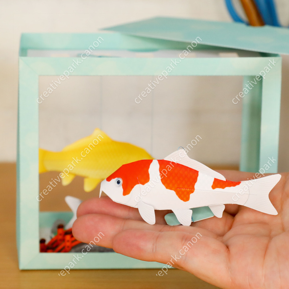 Нисикигои paper model