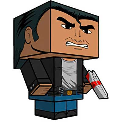 Игрок из Retro City Rampage