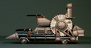 Боевой катафалк paper model
