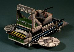 Боевой катафалк paper model