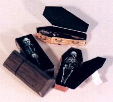 Подарочные коробки-гробики paper model