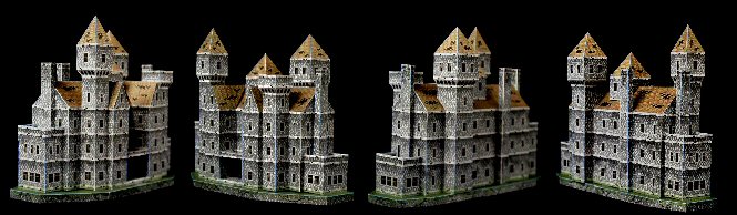 Особняк Дарк paper model