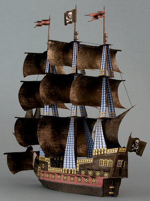 Тёмное обещание paper model