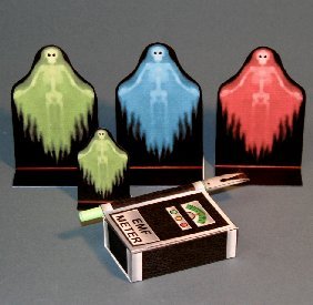 Измеритель поля с духовой трубкой paper model