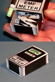 Измеритель поля с духовой трубкой paper model