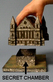 Готическая часовня paper model