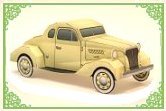 Автомобиль с привидениями paper model