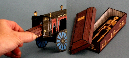 Похоронная карета paper model