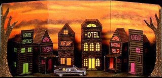 Главная улица Рейвенсблайта paper model