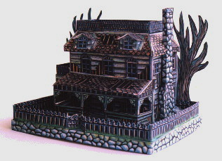 Особняк Рейвенсблайта paper model